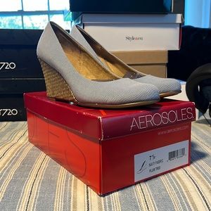 Aerosoles Navy Fabric